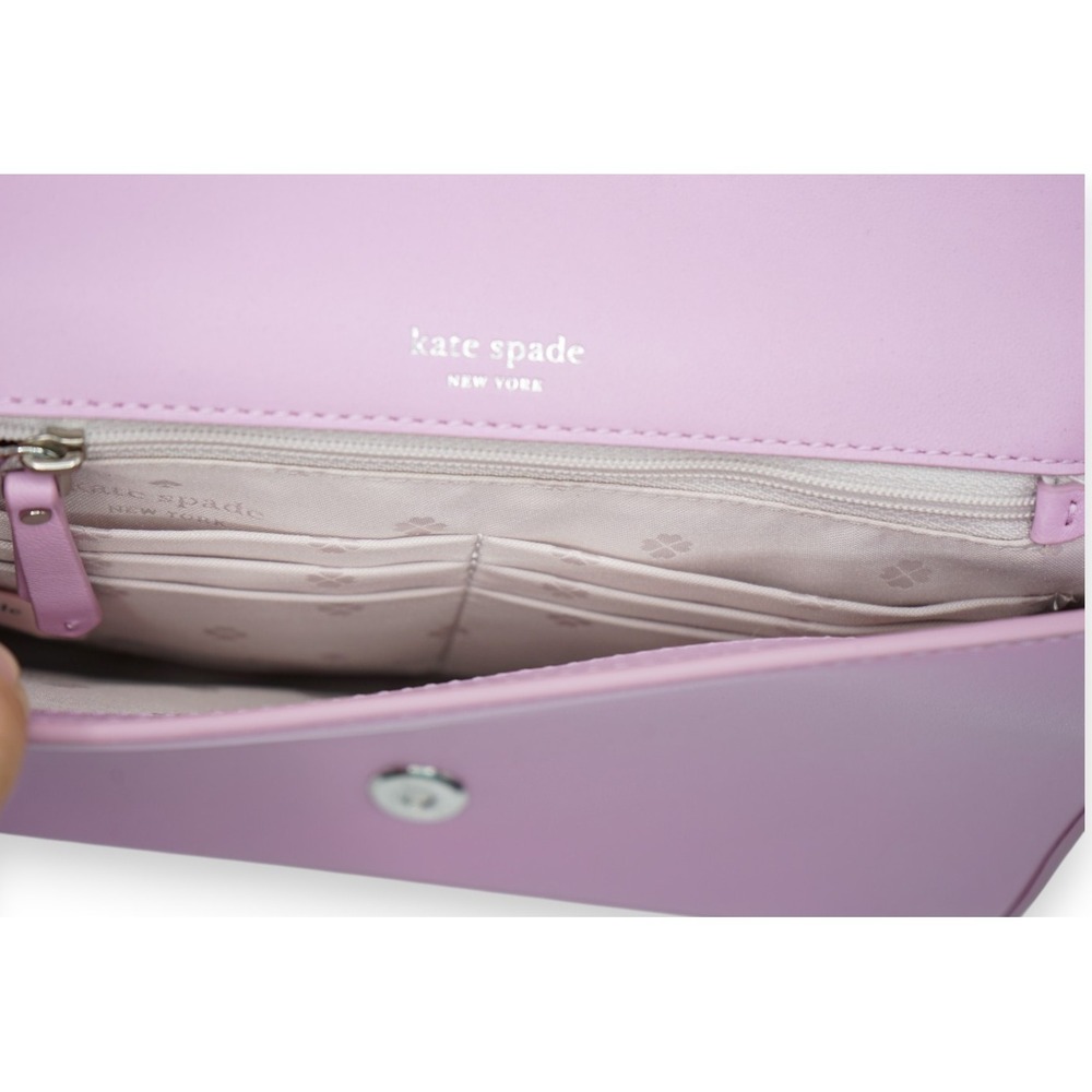NWT Kate Spade New York Sweet Pea Amelia‎ Medium Flap Shoulder Bag MSRP $398 - Picture 4 of 10